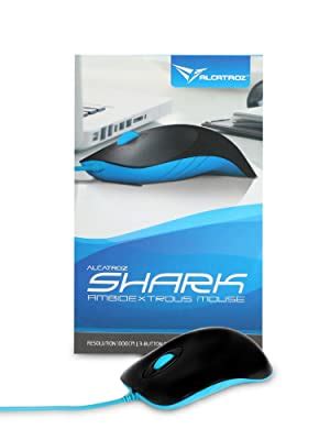 Powerlogic Shark USB Wired Mouse - B. Blue - Buy Powerlogic Shark USB ...