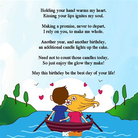 10+ Romantic Happy Birthday Poems For Wife With Love From Husband ...
