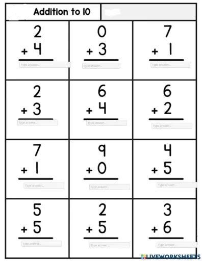 Math Worksheets for 1st Graders 的图像结果