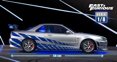 Nissan Skyline GTR R34 - Fast & Furious Modellino | DeAgostini IT