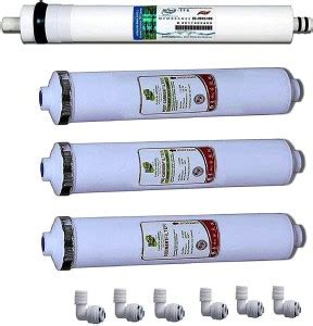 HI-TECH Water Purifier Filter Set and 100 GPD Water Purifier Membrane ...