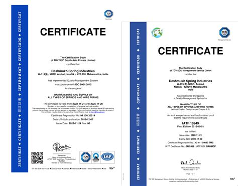 Deshmukh Spring Industries - Spring manufacturer in india