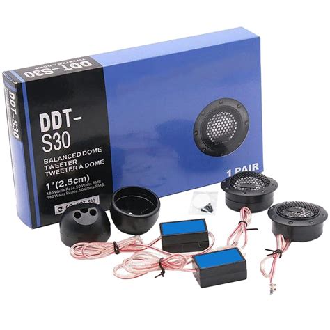 MACHSWON Professional car high Fidelity Stereo Speaker DDT-S30 Tweeter ...