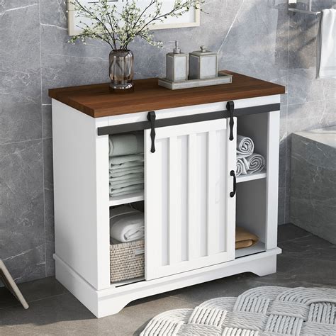 Freestanding Bathroom Storage Cabinet – Rispa