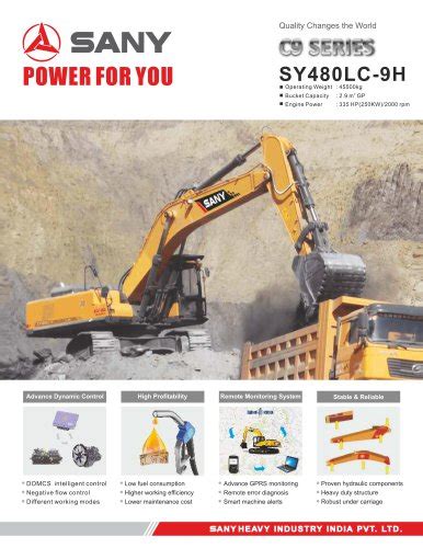 SANY TRUCK CRANE STC 750 - SANY - PDF Catalogs | Technical ...