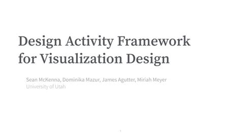 Design Activity Model 的图像结果