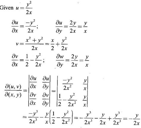 Questions and Answers - Solved Example Problems | Functions of Several ...