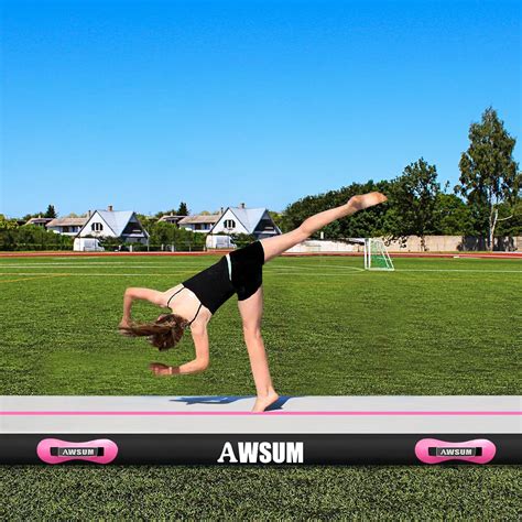 AWSUM 10ft /13ft Gymnastics Mat with Air Roller India | Ubuy