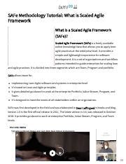 Safe Agile Tutorial 的图像结果