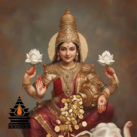 Divine Digital Art of Devi Mahalakshmi – Goddess of Wealth & Prosperit ...