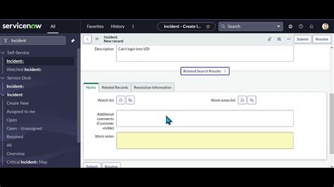 ServiceNow Ticket Tutorial 的图像结果