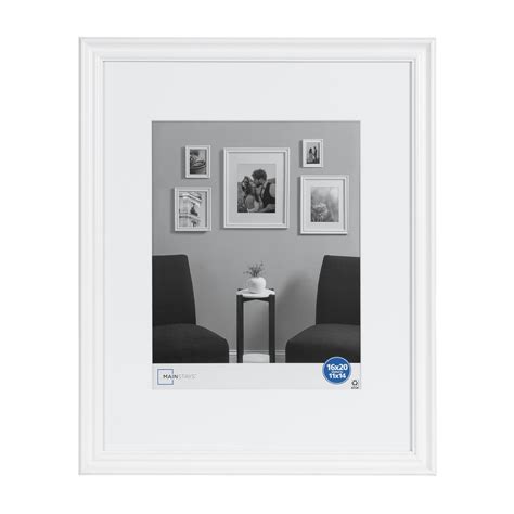 Mainstays – 11x14 Picture Frame – White Matted Gallery Traditional ...