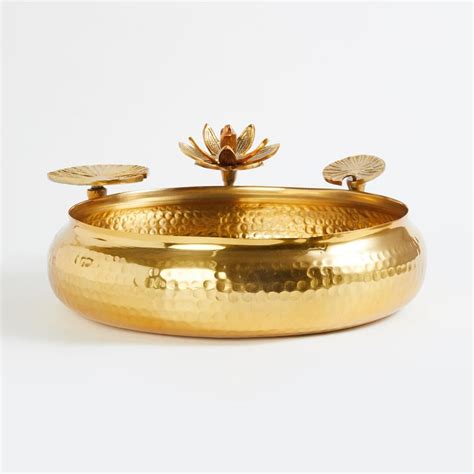 Buy Majestic Aluminium Hammered Potpourri Bowl from Home Centre at just ...