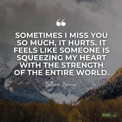 Quotes About Missing Someone You Love | Good Morning Quote
