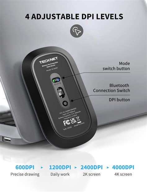 Image result for TeckNet Bluetooth Mouse Setup