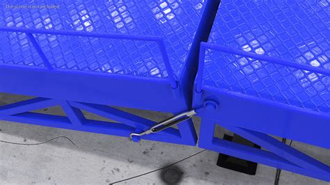 Portable Trailer Loading Dock 3D model | 3D Molier International