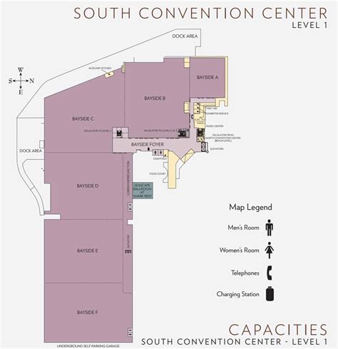 Mandalay Bay Convention Center Printable Map