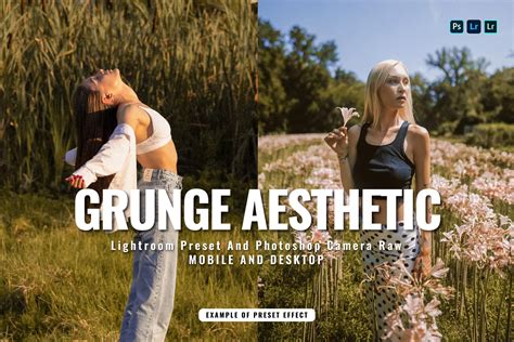 15 Grunge Aesthetic Lightroom Presets Graphic by Shift Project ...