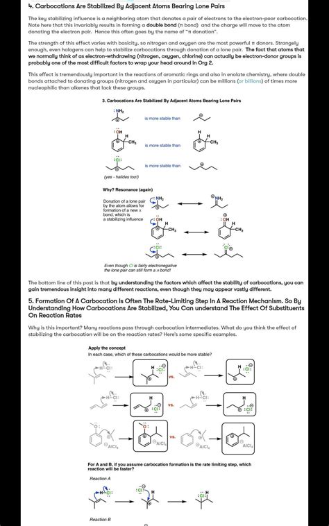 How to remember the stability of intermediate of carbocation