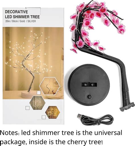 gresonic Cherry Blossom Bonsai Tree Light Lamp, India | Ubuy