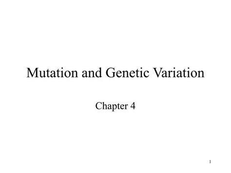 Image result for Mutation as a Source of Variation