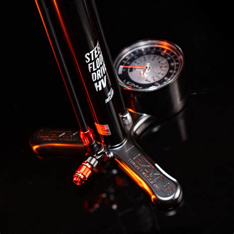 Lezyne Steel HV Floor Drive 3.5 | High Volume Bike Floor Pump