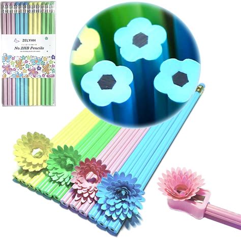 Cute Pencils #2, Fun Number 2 Pencils for Kids, Cool no 2 pencils 12 ...