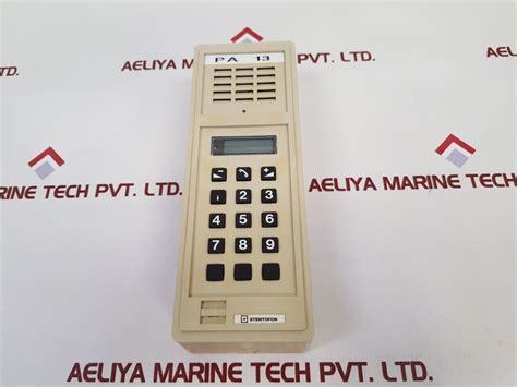 Zenitel Aa702 Wall Master Station With Display Rev.C – Aeliya Marine Tech