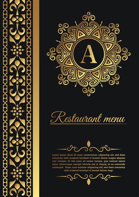 Menu Cover Design