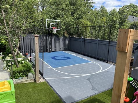 Backyard Basketball Court