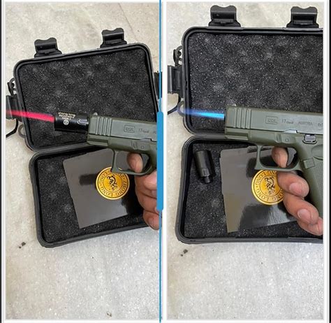 WBD Heavy Metal Pistol Gun Lighter with Barrel Pull Back System Pistol ...