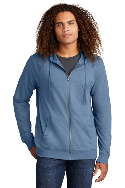 District DT573 - Featherweight French Terry™ Full-Zip Hoodie $23.33 ...