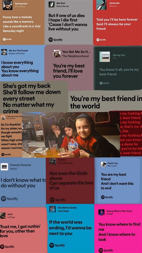 bsf song lyrics | Best friend lyrics, Best friend song lyrics ...