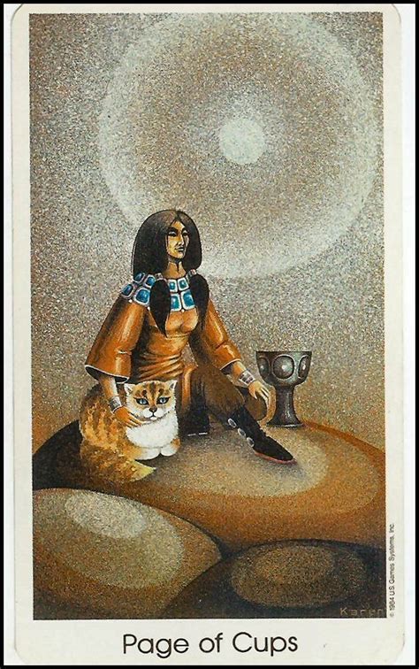 Knave of Chalices Tarot Card | ONE AMERICAN MIND from Gayle Alstrom ...