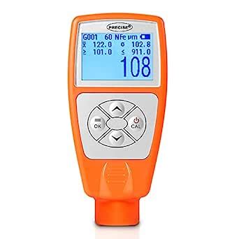 PRECISE Coating Thickness Gauge CTG-805 F-NF with External Probe, Test ...