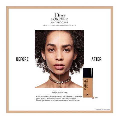 Diorskin Forever Undercover Foundation • 023 Peach