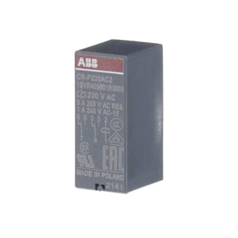 1SVR405601R3000 CR-P230AC2 ABB | ABB PCB Mount Power Relay, 230V ac ...
