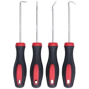 4Pcs Pick and Hook Set O Rings Removal Hook Car Spring Suction Rings ...