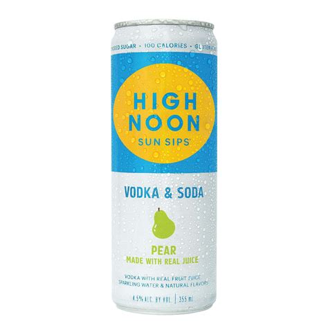 High Noon + High Noon Pear Vodka Hard Seltzer