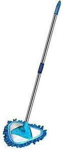PARADIYA SALES Triangle Dust Mop For Cleaning With Rod Microfiber Mop ...