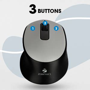 Amazon.in: Buy Zebronics Zeb-Kai Wireless Mouse - Bluetooth & 2.4GHz ...