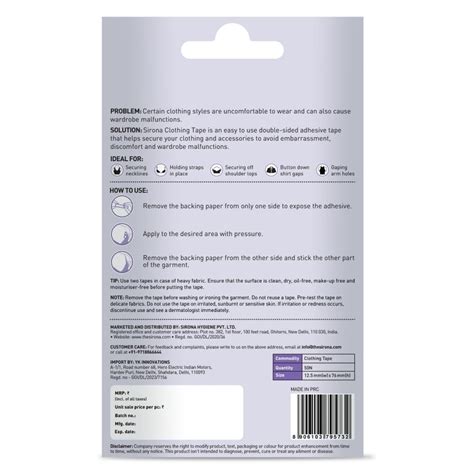 Buy Sirona Fashion Tape Online