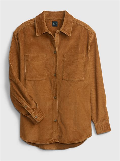 Womens Corduroy Shirt