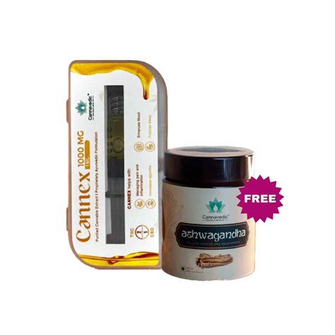 Free Ashwagandha with Cannaex Extract | THC-CBD 2:1 – CBD Store India
