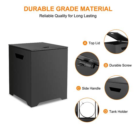 Buy Camplux Propane Tank Cover, 20 LB Propane Tank Storage Box, Outdoor ...