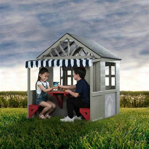 Delta Children MySize Deluxe Outdoor Playhouse with India | Ubuy
