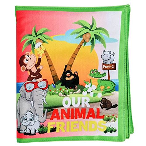 Skyculture® Head Start Series - Animals Book (Part-2) (Fabric Book ...