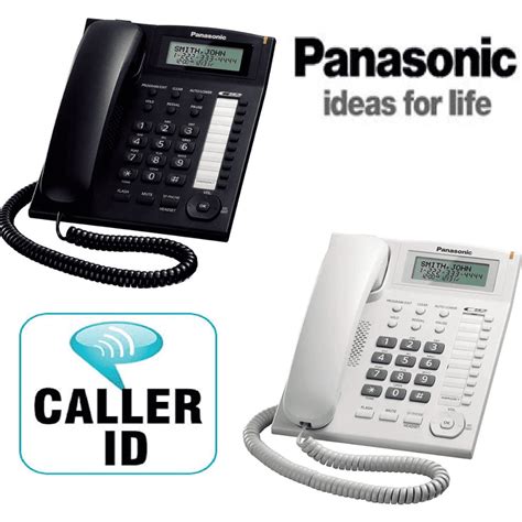 Panasonic KX-TS880MX, Single Line Corded Landline Phone (White) – Ankur ...