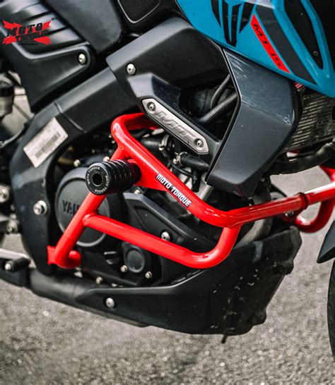 ALPHA- Yamaha MT-15 Crash Guard v2.0 (RED) – Moto Torque