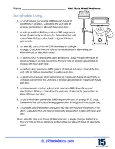 Image result for Unit Rate Word Problems Single Digit